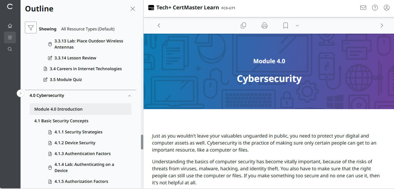 TestOut Security Pro for Security+ (SY0-701) - Individual License (3 Month Access)