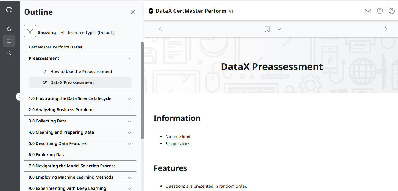 CompTIA DataX CertMaster Perform (V1) - 2 Month Access ! (🛒Special Offer )