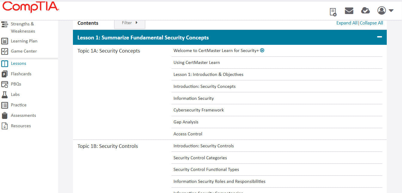 CompTIA Security+ CertMaster Learn + Labs (SY0-701)