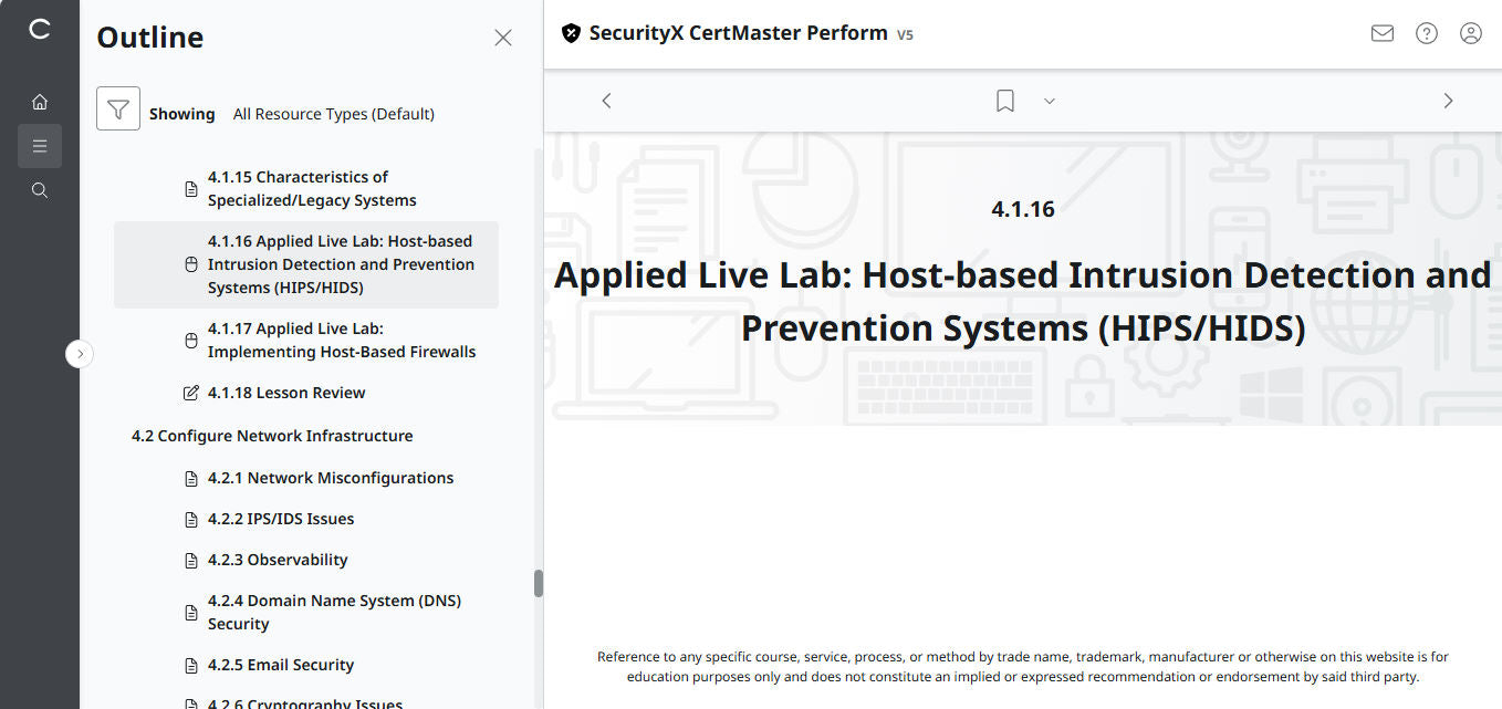 🛒Sonderangebot – CertMaster Perform für CompTIA SecurityX (CASP+) CAS-005 3-Monats-Zugang