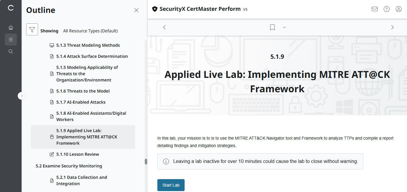 CertMaster Perform for CompTIA SecurityX (CASP+) CAS-005 3-Month Access (🛒Special Offer)