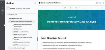 CompTIA DataX CertMaster Perform (V1) - 2 Month Access ! (🛒Special Offer )