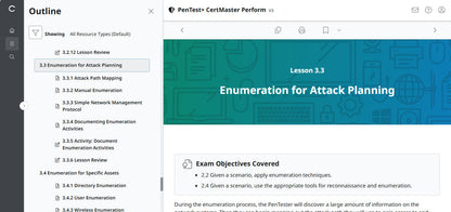 CompTIA PenTest+ CertMaster Perform PT0-003 (V3)