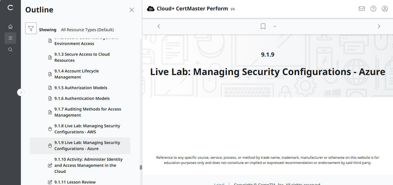 🛒Sonderangebot – CompTIA Cloud+ CertMaster Perform (CV0-004) – 3-Monats-Zugriff
